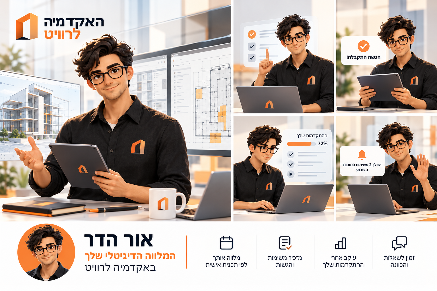 תלמידים לומדים רוויט עם הפורטל