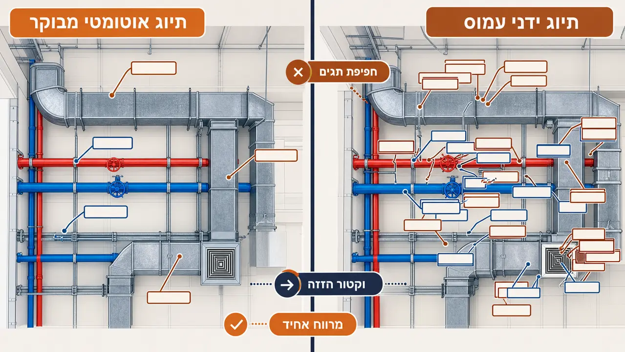 איך מנהלים תיוג אוטומטי במערכות בלי ליצור עומס ויזואלי?